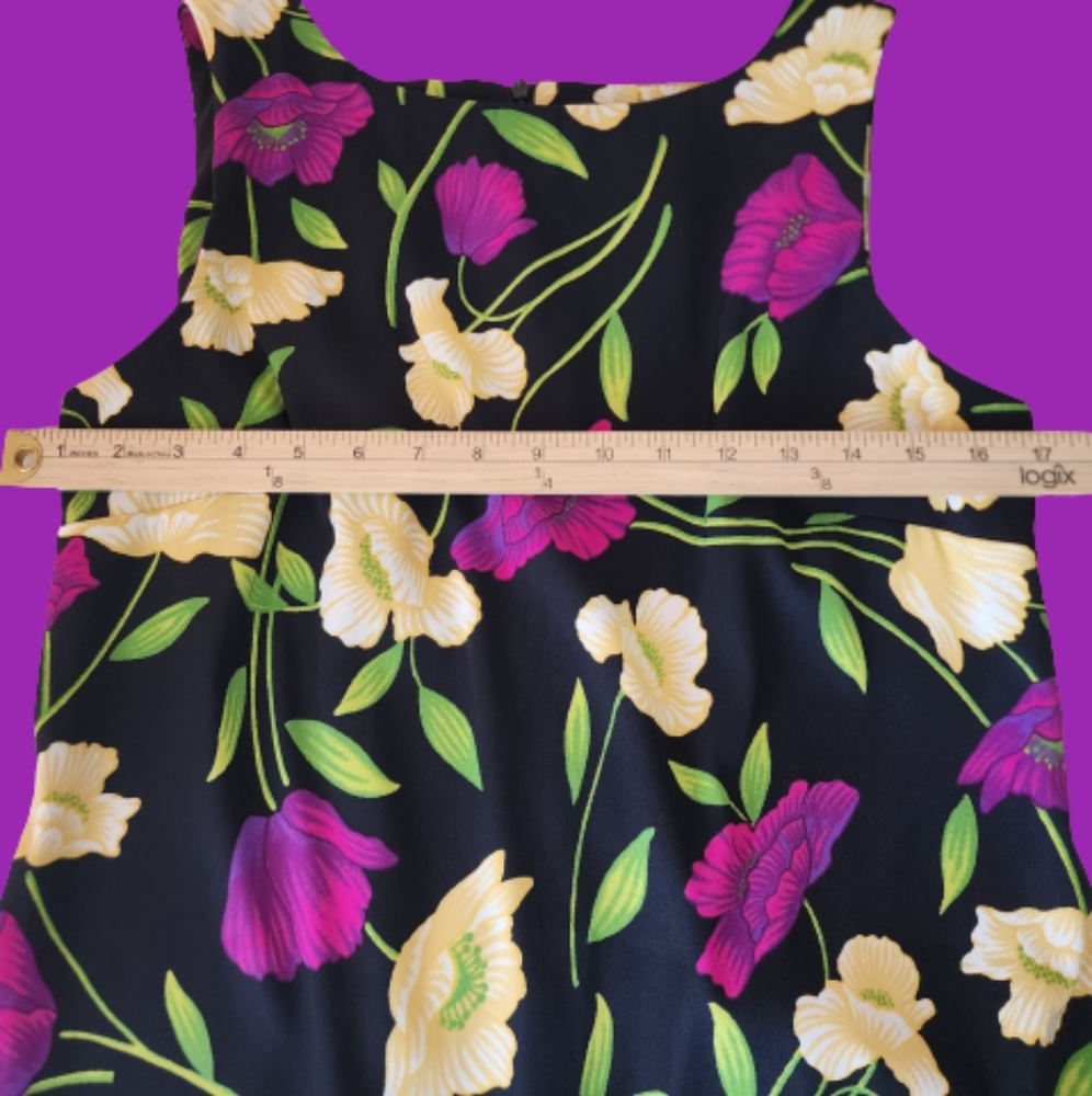 AGB Dress Size 10 Floral Print, Sleeveless - Picture 3 of 8